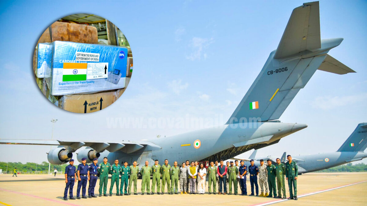 India sends humanitarian aid to Jamaica & Cuba after Hurricane Melissa