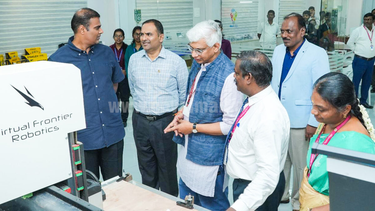 ராமகிருஷ்ணா கல்லூரியில் புதிய ஆய்வகம் திறப்பு