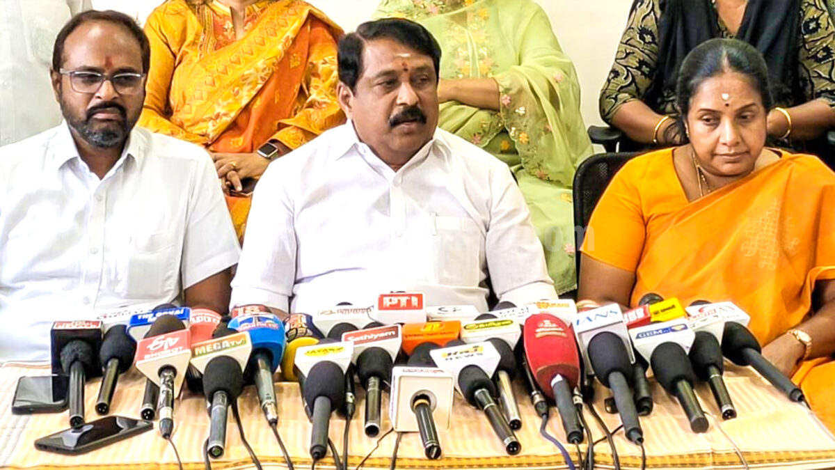 கோவை மாணவி கூட்டு பாலியல் சம்பவம்; தமிழகம் முழுவதும் ஆர்ப்பாட்டம் – பா.ஜ.க அறிவிப்பு!