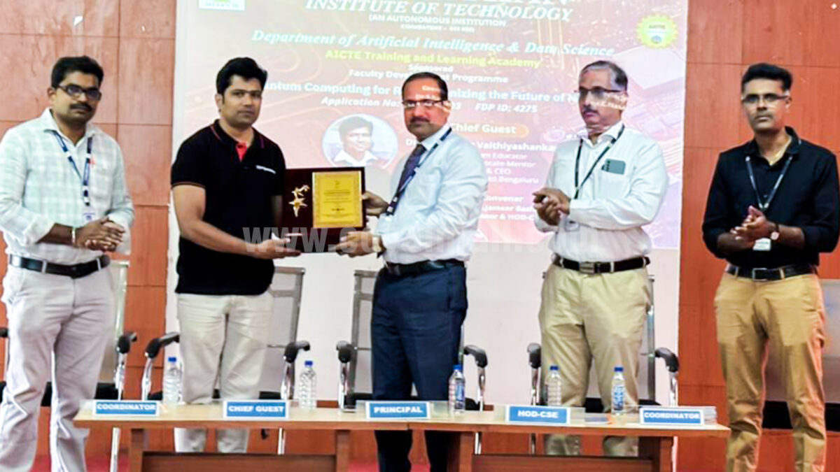 Hindusthan inaugurates 6 Day FDP on Quantum Computing