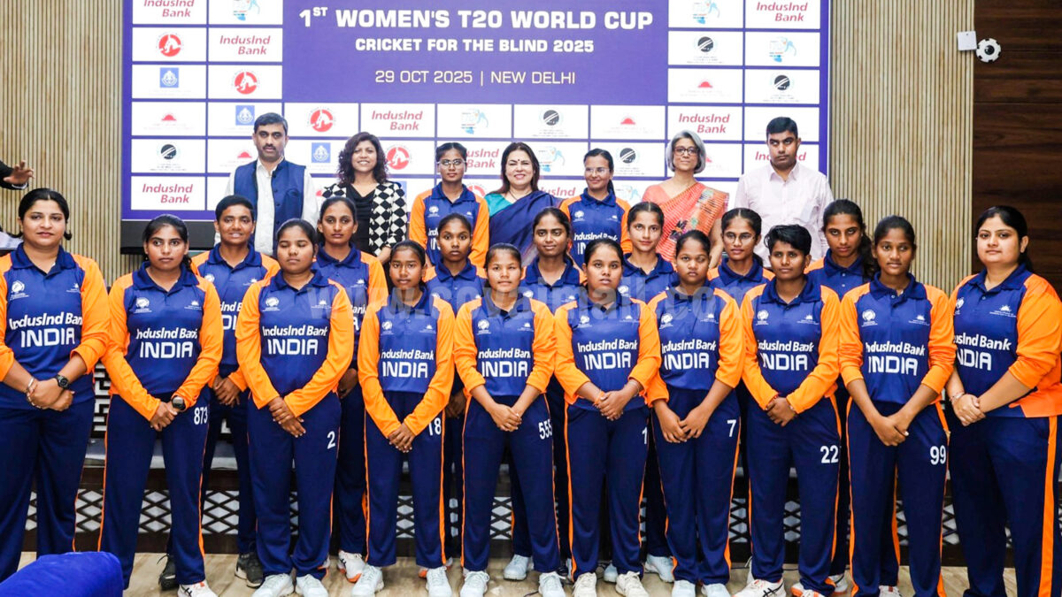Indian team jersey unveiled for Women’s T20 World Cup – Cricket for the Blind