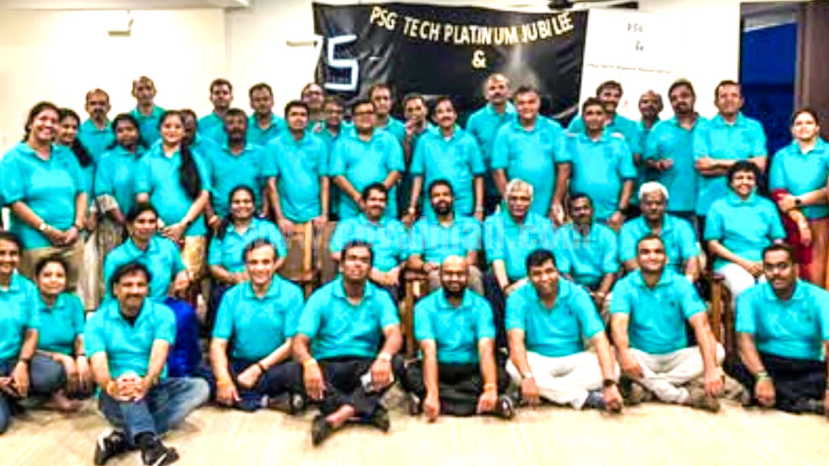 PSG Tech Alumni’s celebrates Platinum Jubilee of PSG Tech in Singapore