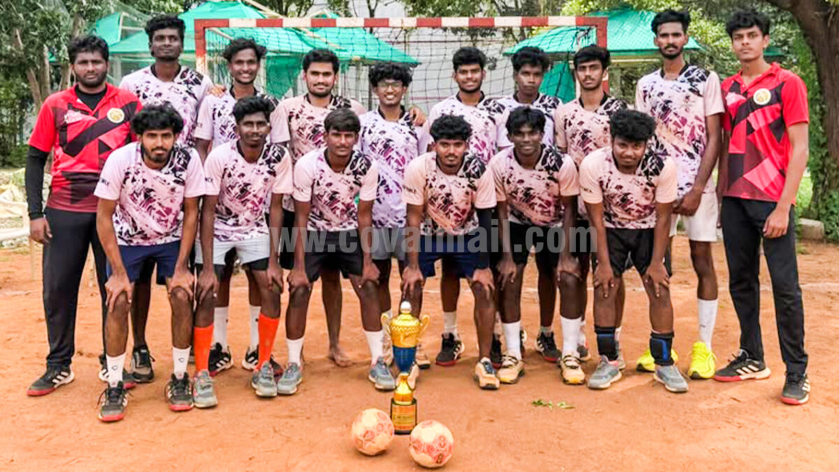 PSG men’s team secures 2nd place in Handball