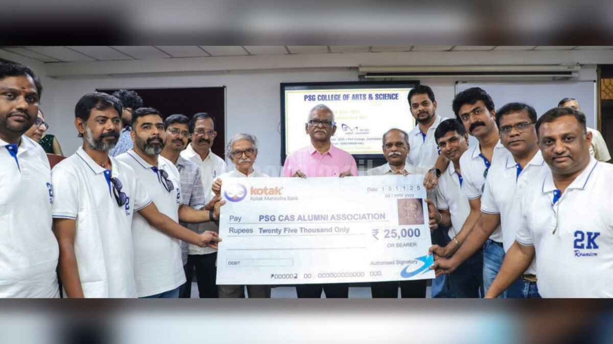 PSGCAS 2000–2003 batch alumni meet