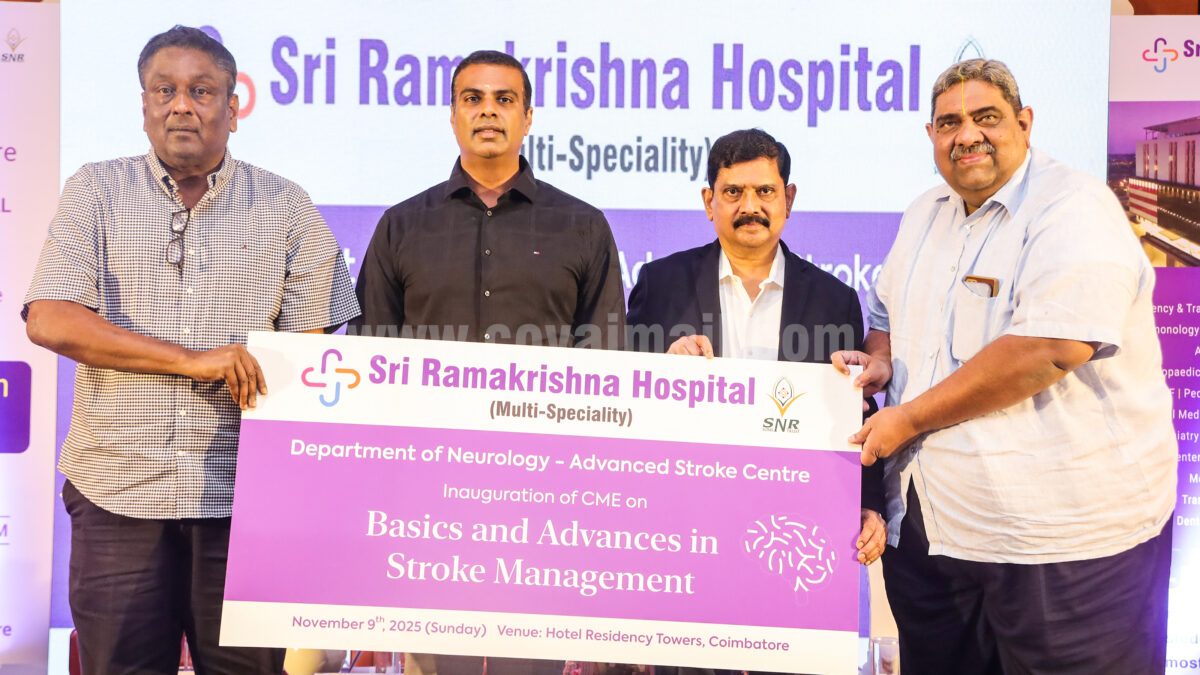 Sri Ramakrishna Hospital conducts Stroke Symposium