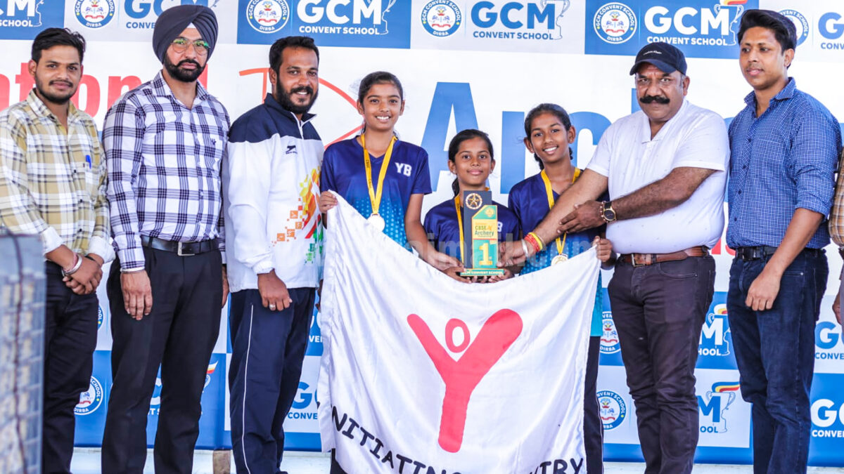 Yuvabharathi Girls win Gold at CBSE Archery Nationals