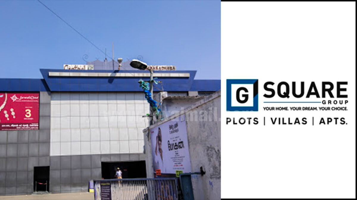 G Square Group Acquires Coimbatore Central Theatre Property; project details and launch announcements will be revealed soon