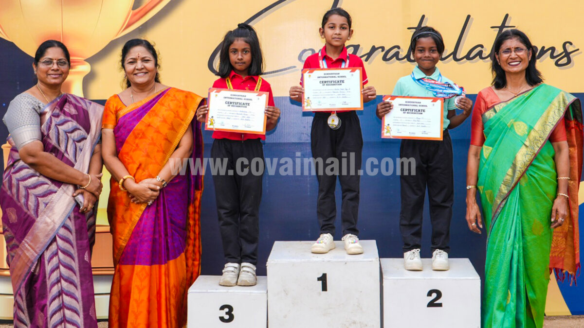 இந்துஸ்தான் பள்ளியில் விளையாட்டு விழா