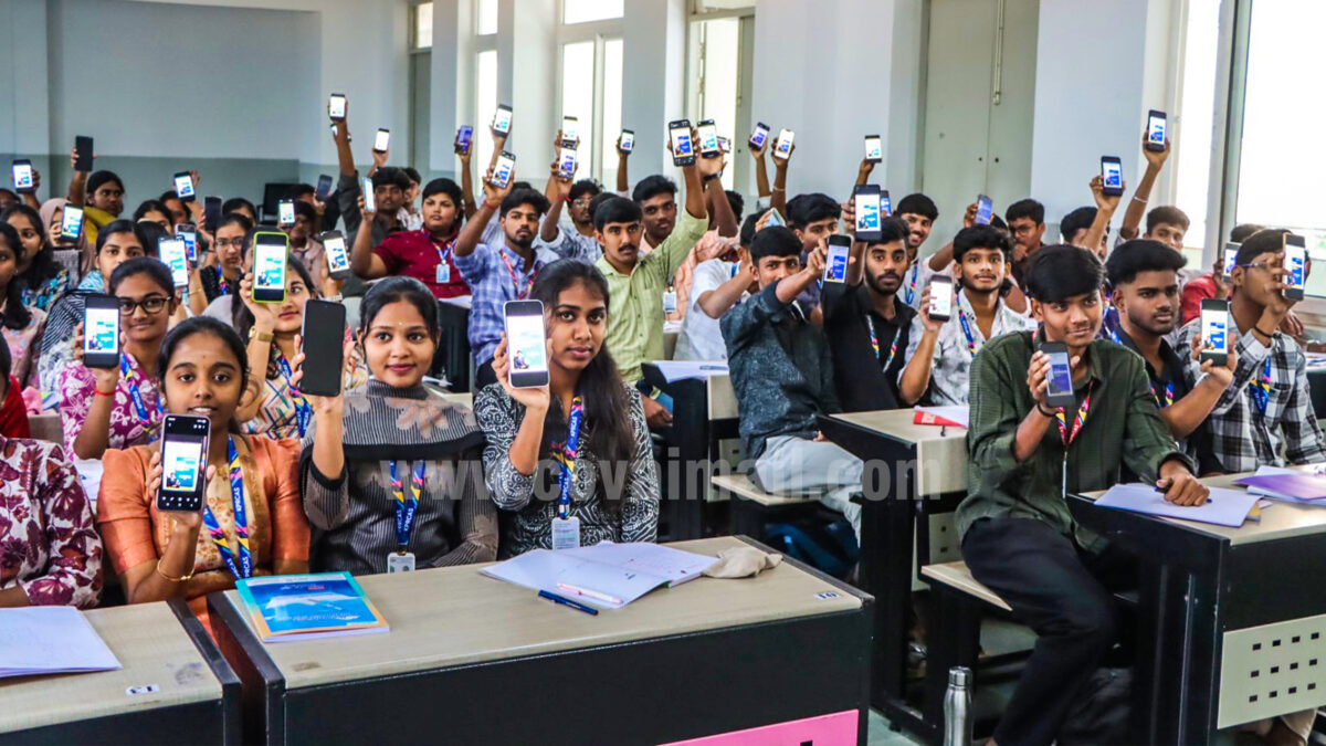 கே.பி.ஆர் கல்லூரியில் தேசியக் கணித தினம் கொண்டாட்டம்