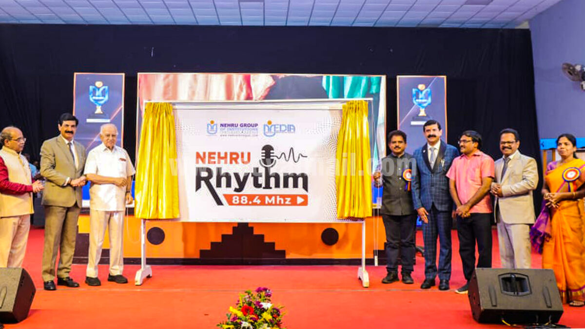 Nehru Group launches its community radio station ‘Rhythm 88.4 MHz’