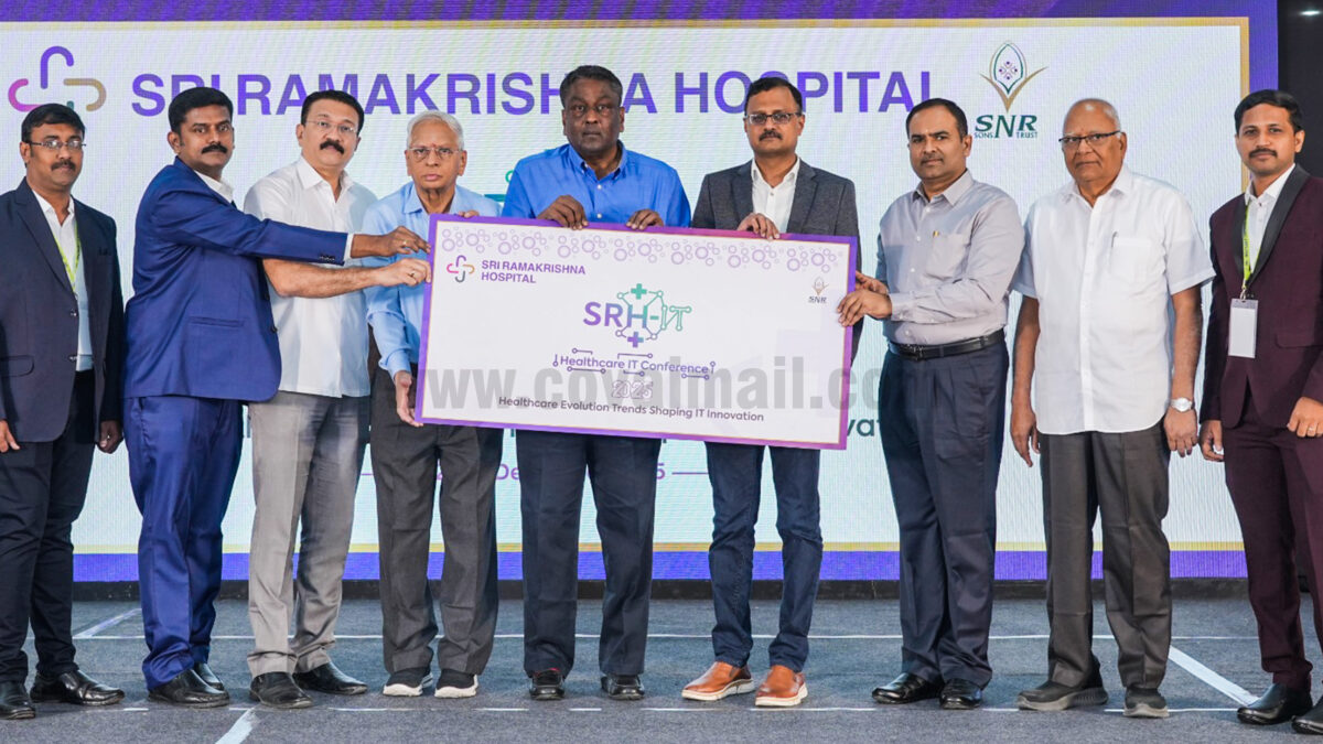 கோவையில் முதன்முறையாக ‘ஹெல்த்கேர் ஐடி’ மாநாடு  ஸ்ரீ ராமகிருஷ்ணா மருத்துவமனை சாதனை