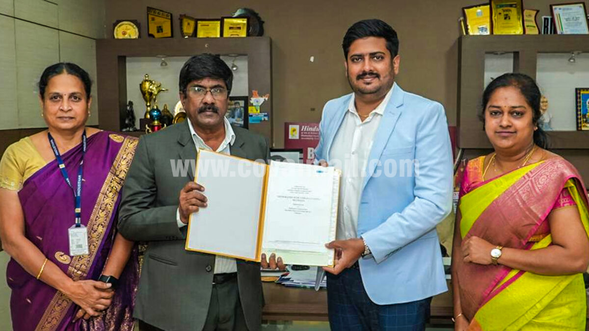 Hindusthan College inks MoU with Digital South Trust