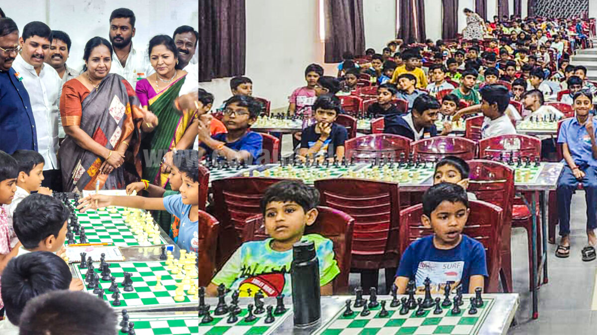 இந்துஸ்தான் கல்லூரியில் மாநில அளவிலான செஸ் போட்டி