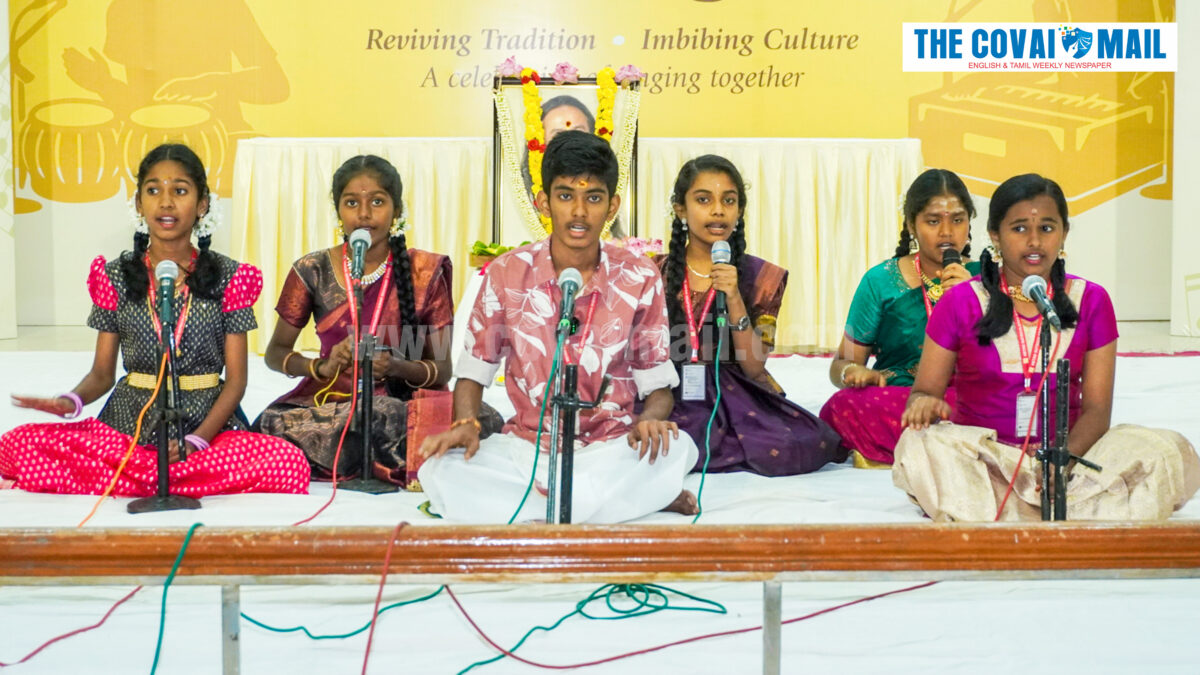 Swara Tharangini – Interschool Bhajan Competition begins in Coimbatore