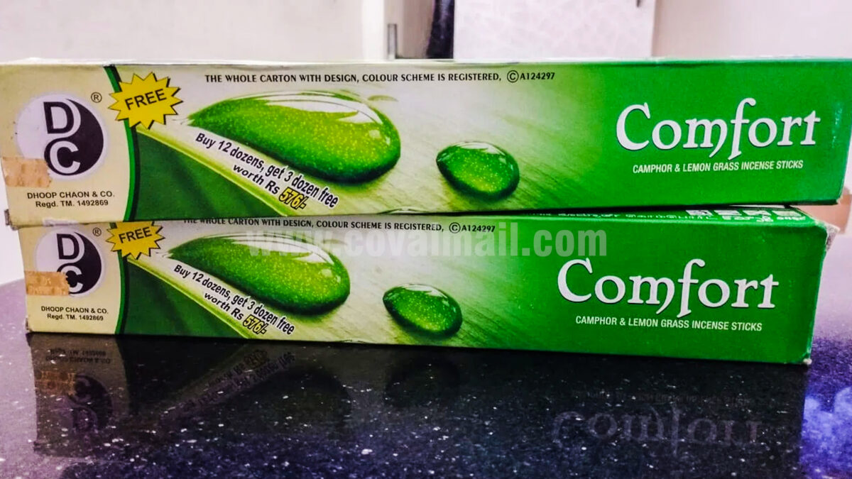 Government Ban ‘Comfort’ Agarbatti due to use of unapproved chemicals