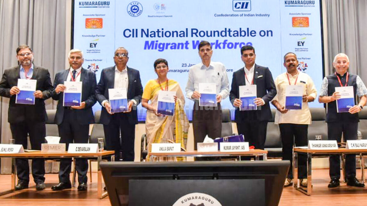 Migrant workers are the silent backbone of India’s growth story  -Mansukh Mandaviya, Union Minister, Labour & Employment