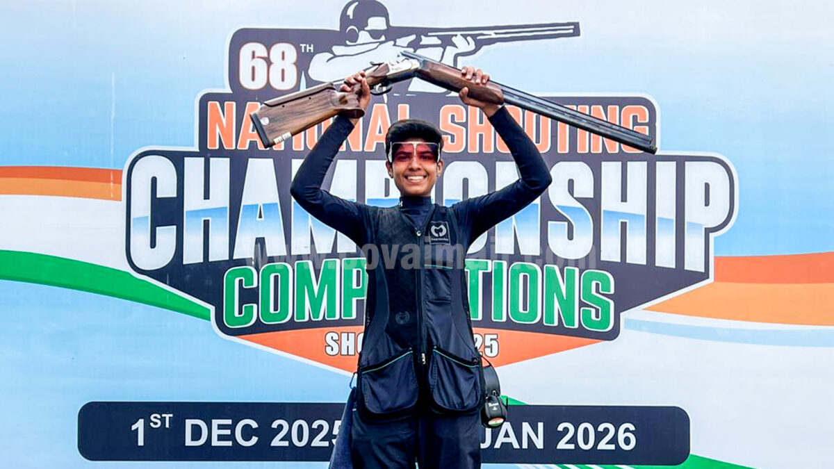 PSG student wins gold medal in shooting