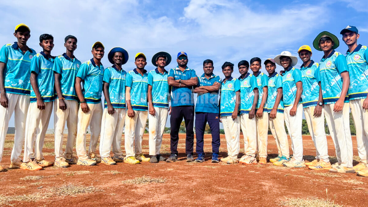 சி.டி.சி.ஏ கிரிக்கெட் போட்டி! ஸ்ரீ ராமகிருஷ்ணா மெட்ரிக் பள்ளி அபார வெற்றி