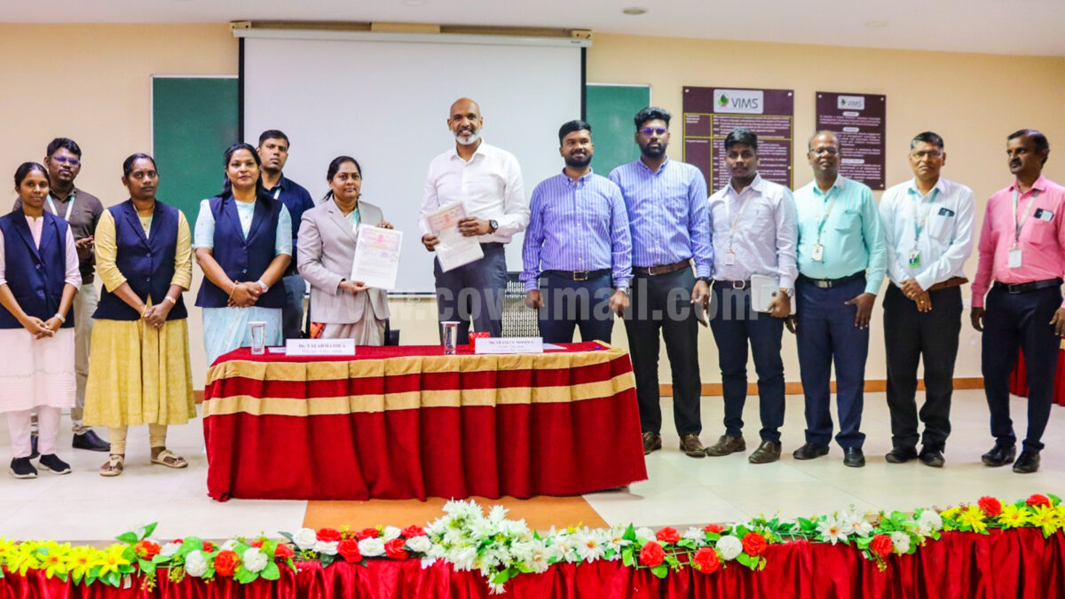 VIMS inks MoU with a US company