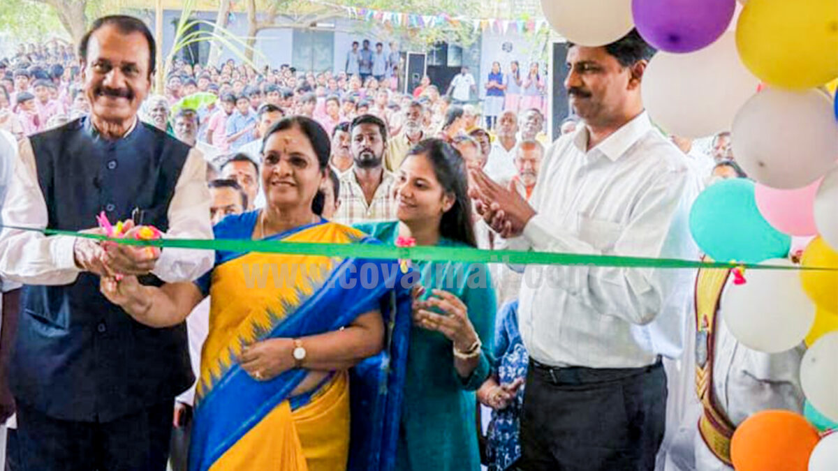 சோமசுந்தரம் நினைவு அரசு பள்ளியில் மூன்று தளங்களுடன் கூடிய புதியக் கட்டடம் திறப்பு விழா