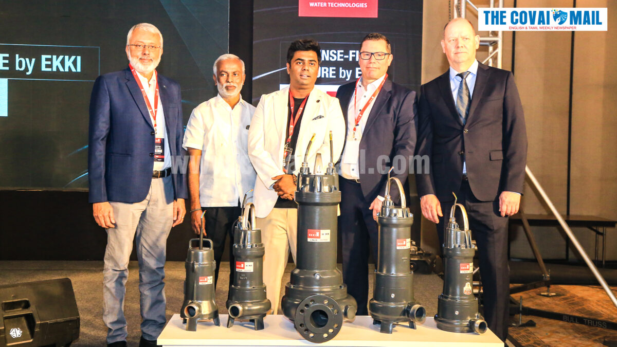 EKKI-HOMA launch LINUS Clog-Defense Sewage Pump Range in India