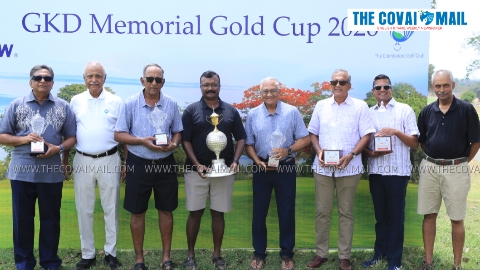 GKD Memorial Gold Cup Golf Tournament 2026 : Wedge Wizards lift the trophy