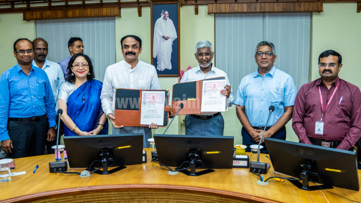 Amrita signs MoU with CMA to strengthen industry–academia collaboration