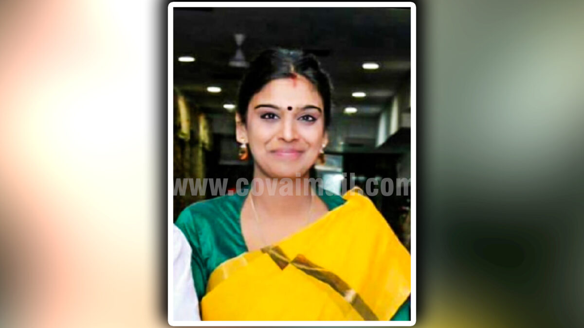 Councillor Gayathri from Coimbatore appointed working president of TN Mahila Congress