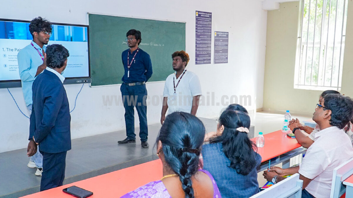 Hindusthan College conducts the Robotics Business Plan Competition