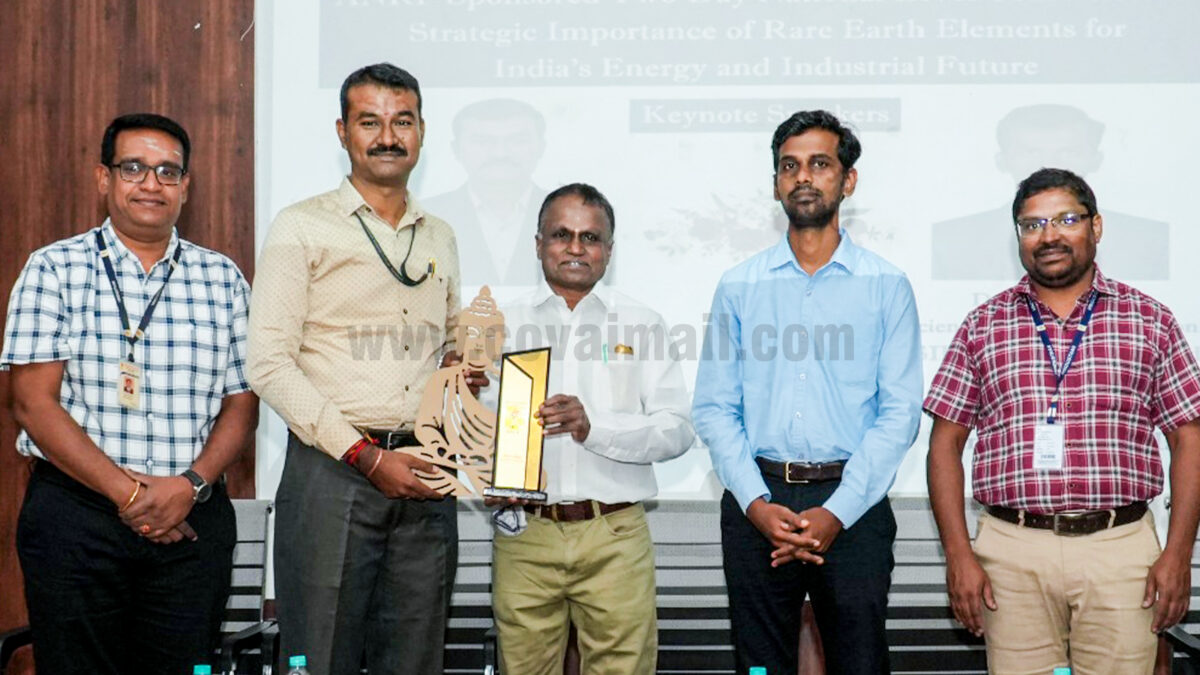 ராக்கெட்டில் அரிய தனிமங்களின் பயன்பாடு அதிகரிப்பு – இந்துஸ்தான் கல்லூரி கருத்தரங்கில் தகவல்