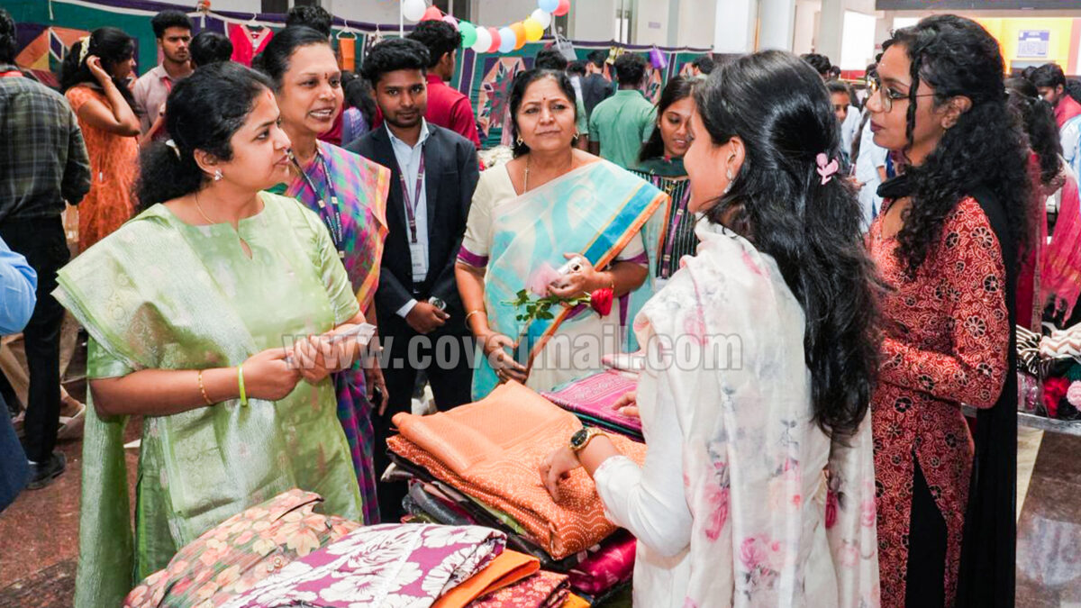 இந்துஸ்தான் கல்லூரியில் தொழில் முனைவோர் கண்காட்சி