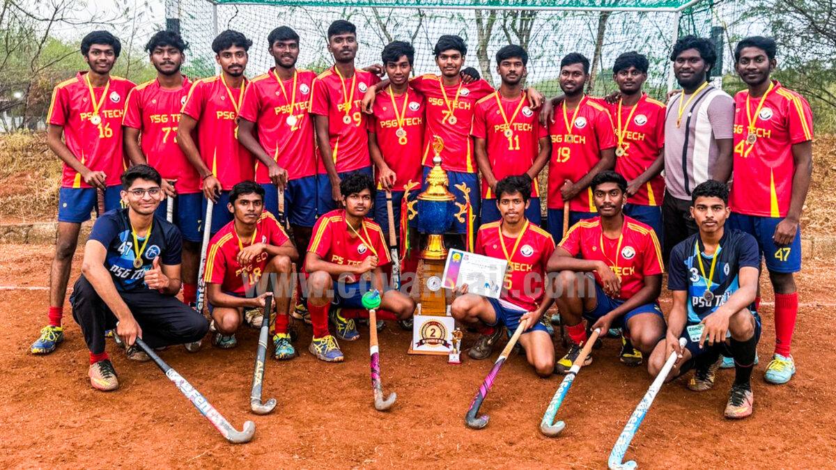 PSG Students Win Best Player and Goalkeeper Awards in Hockey