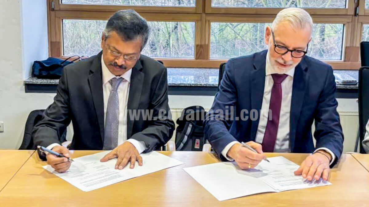PSG inks MoU with a German university for International Management Degree Programme