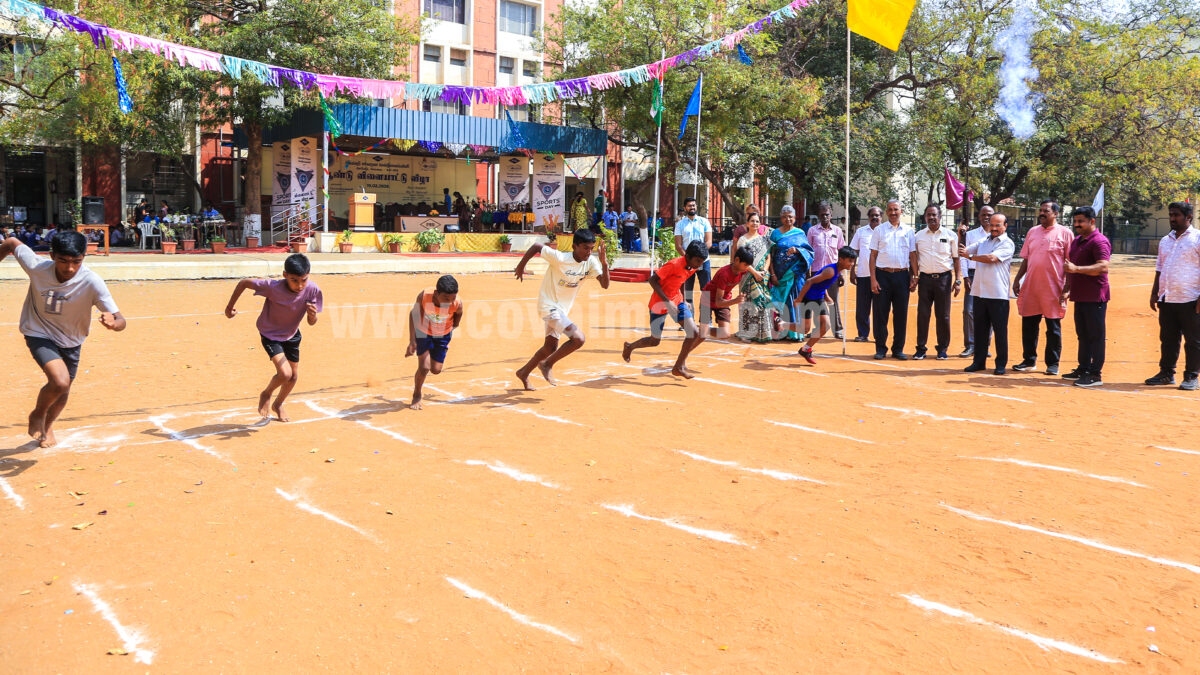 பி.எஸ்.ஜி. சர்வஜன மேல்நிலைப் பள்ளியில் விளையாட்டு விழா