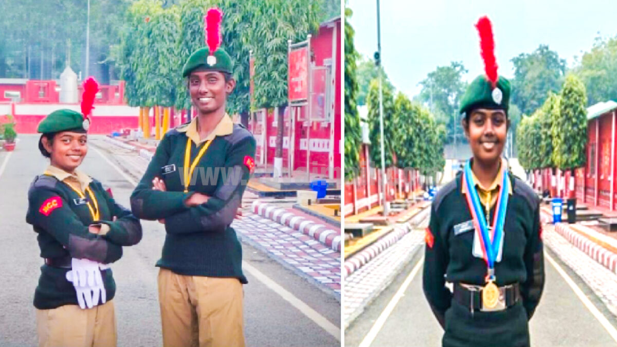 Krishnammal student wins gold medal for ballet performance at Republic Day Camp in Delhi