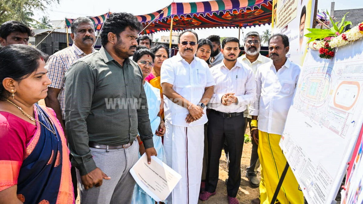 கோவையில் பாரா ஒலிம்பிக் விளையாட்டு வளாகம் பணி தொடக்கம்