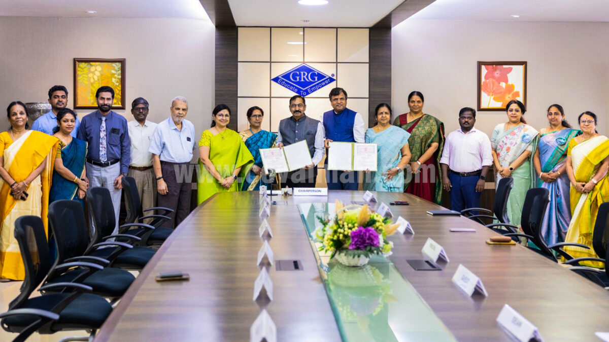 Krishnammal College signs MoU with Aditya Birla Group