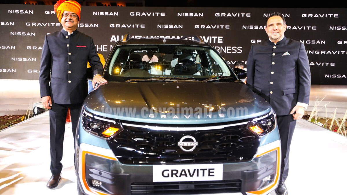 Nissan launches All-New GRAVITE at an introductory price of Rs. 5.65 Lakhs