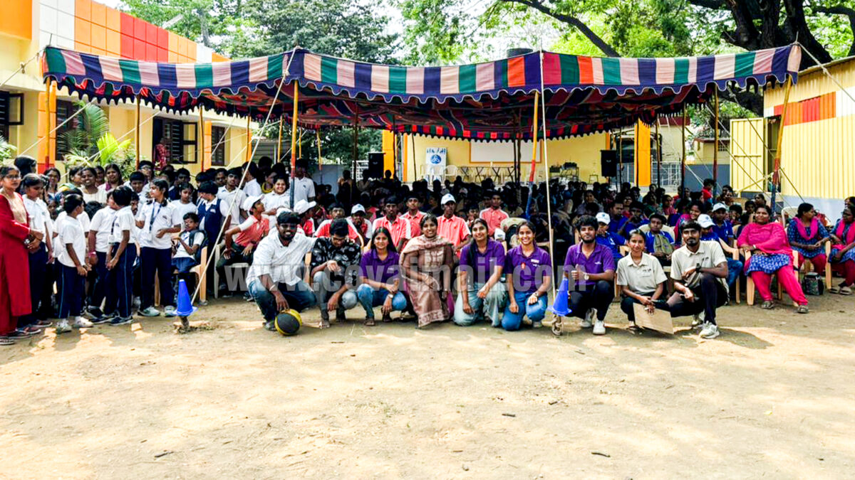 ரோட்ராக்ட் கிளப் சார்பில் விளையாட்டுப் போட்டி