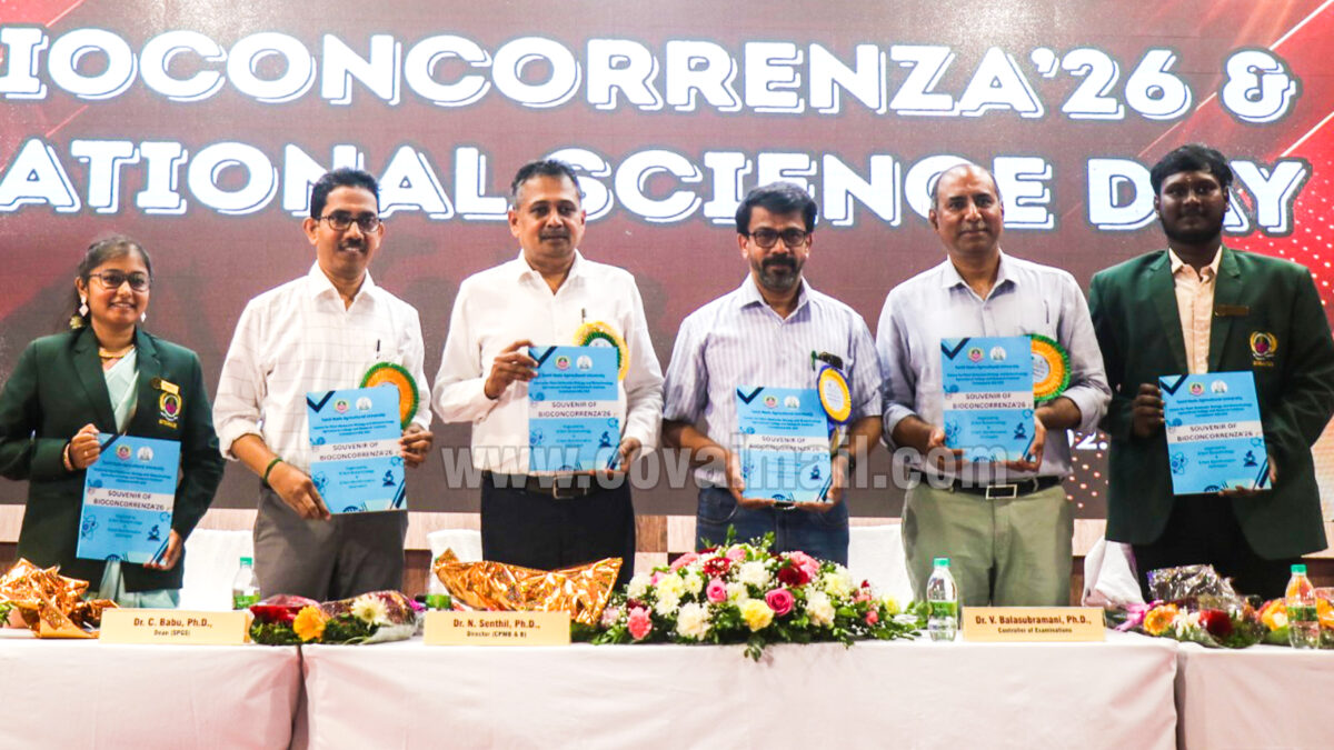 TNAU inaugurates National Science Day & Bioconcorrenza’26