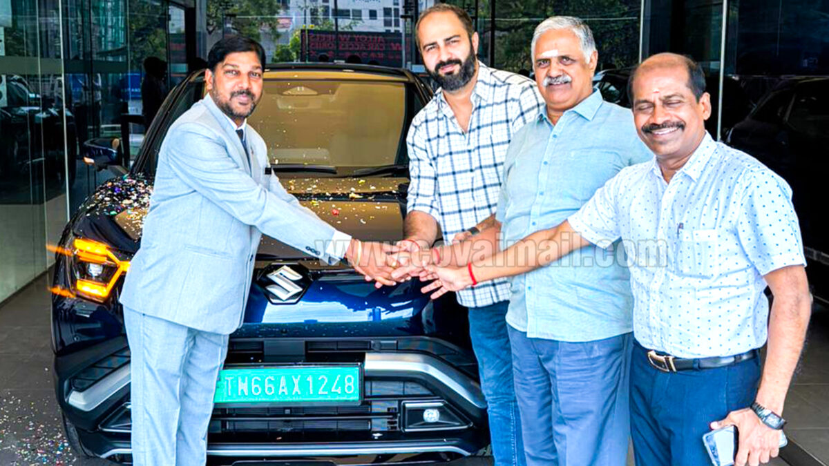 Aadhi Nexa delivers first eVitara