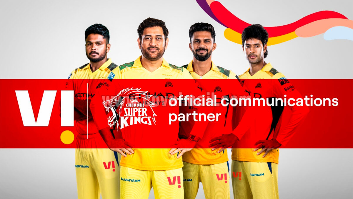 Vi becomes the official communications partner of Chennai Super Kings for next three seasons
