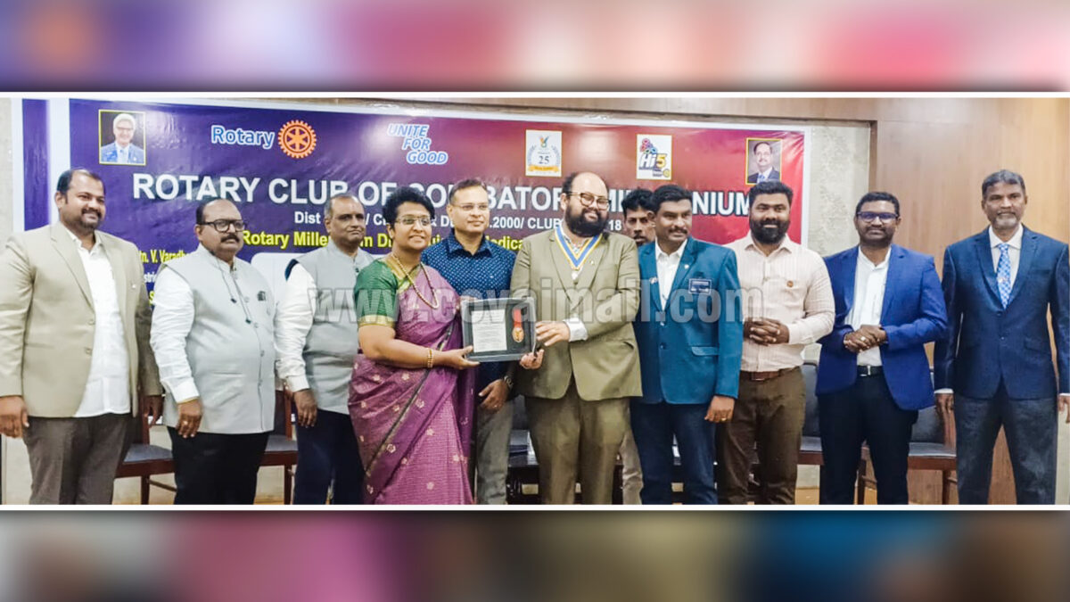 Dr. Vidhya Rajan receives Distinguished Medical Professional Award