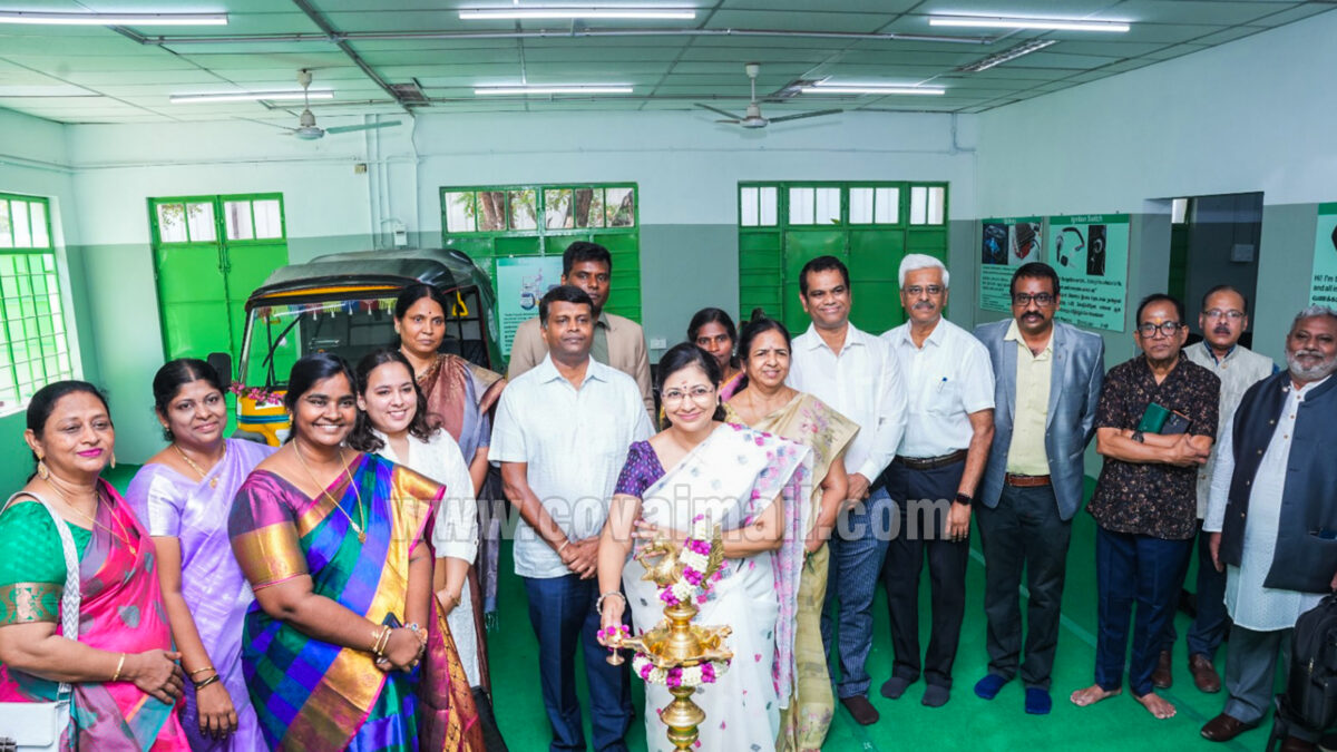 Krishnammal College launches GRG EVolve Hub; a Centre of Excellence in EV Training and Research