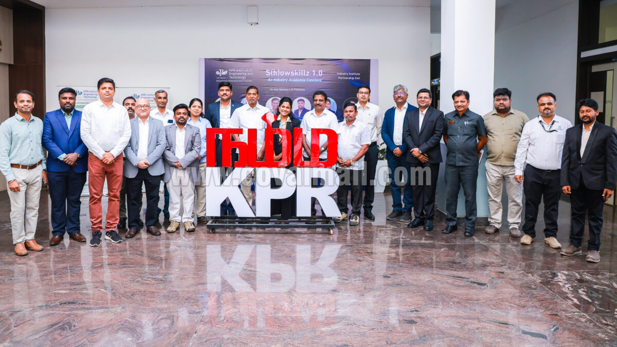 KPR Institute of Engineering and Technology organises Industry-Academia Conclave