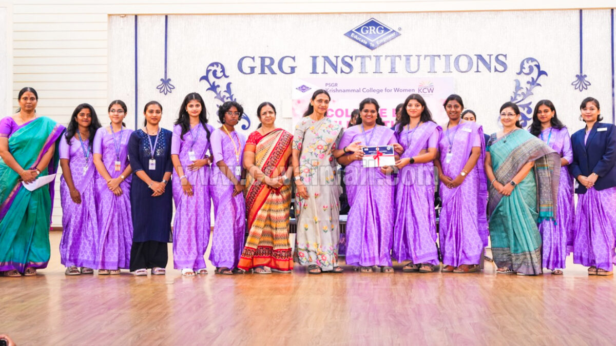 Clear and effective communication is vital for success in any professional field -Archana Ramanakumar, Senior VP, Cognizant Chennai, at KCW College Day