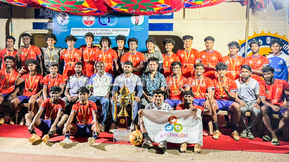 Rathinam FC named CDFA League Champion