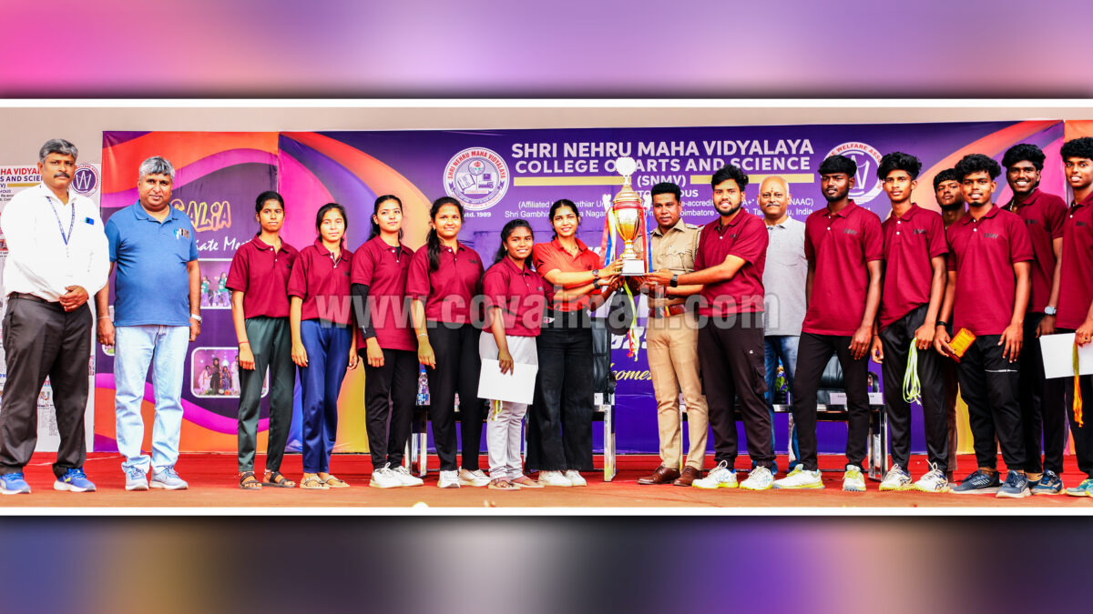 SNMV celebrates sports day; Red House wins the Overall Trophy