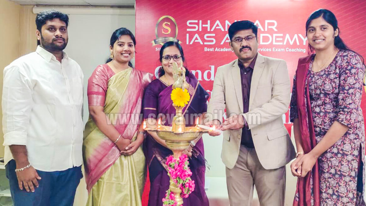 Shankar IAS Academy launches new branch for UPSC in Covai
