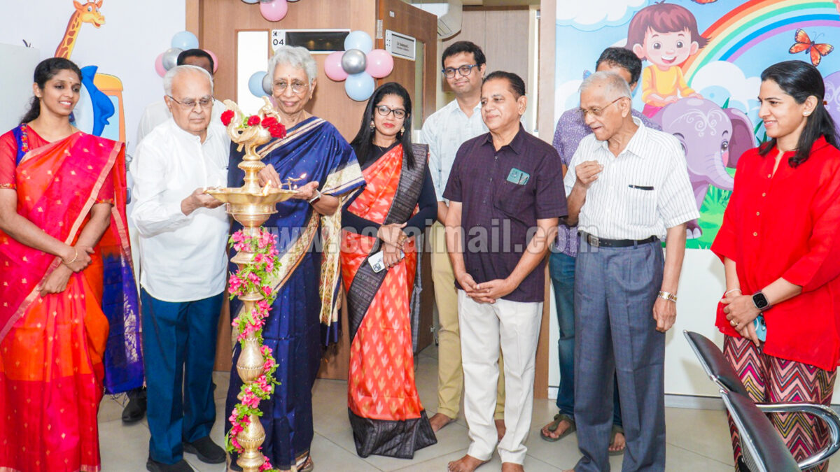 விமன்ஸ் சென்டர் மருத்துவமனை சார்பில் குழந்தைகளுக்கான பல் மருத்துவ மையம் திறப்பு